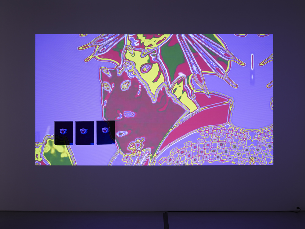 "slip off slip-摺れ摺れ草- With Mask Portrait" 2021, YUKIKOMIZUTANI, photo by Norihiro Ueno