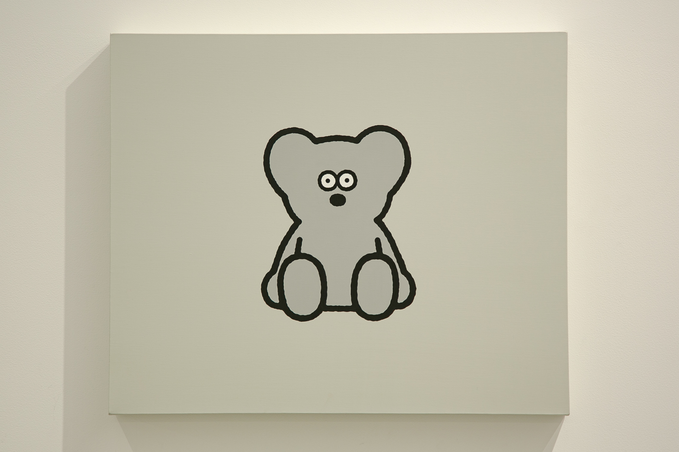 ANDY-Shitting 1, 606×727mm, acrylic on canvas, 2021