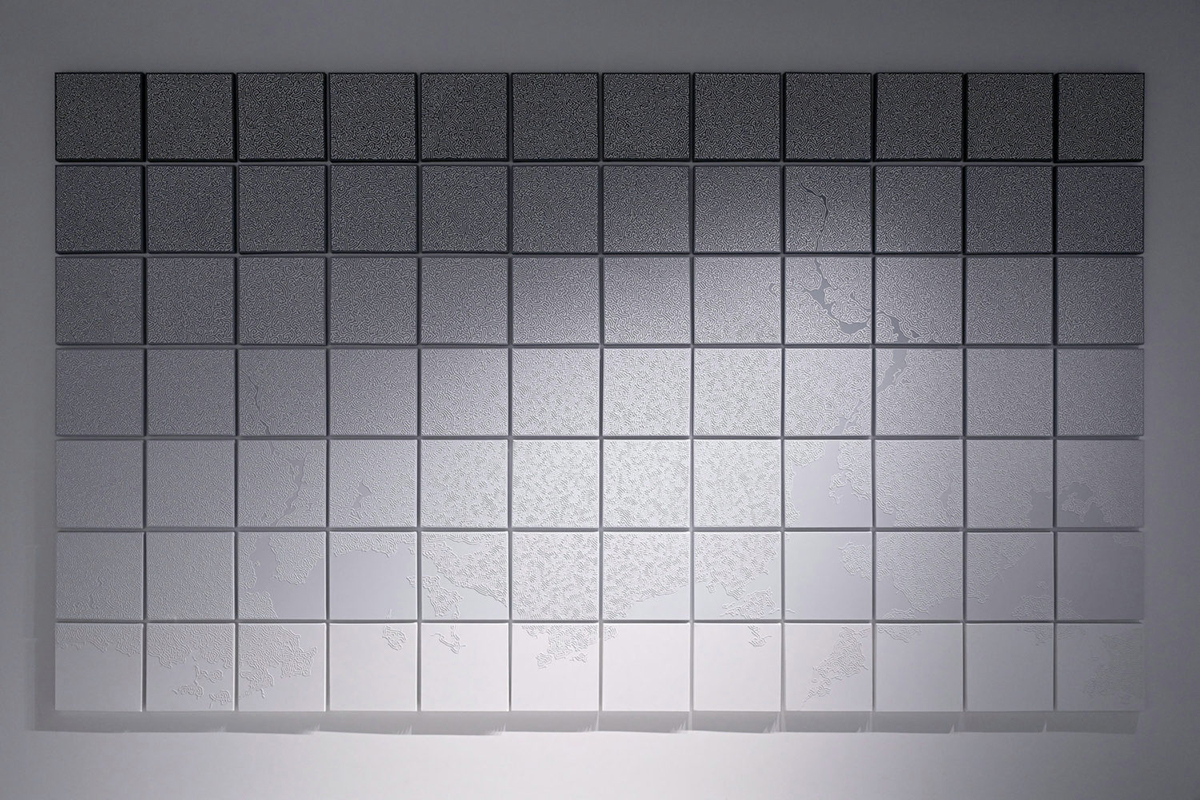 時に宿る　アクリル絵具、キャンバス 2,860×4,965mm　2023年