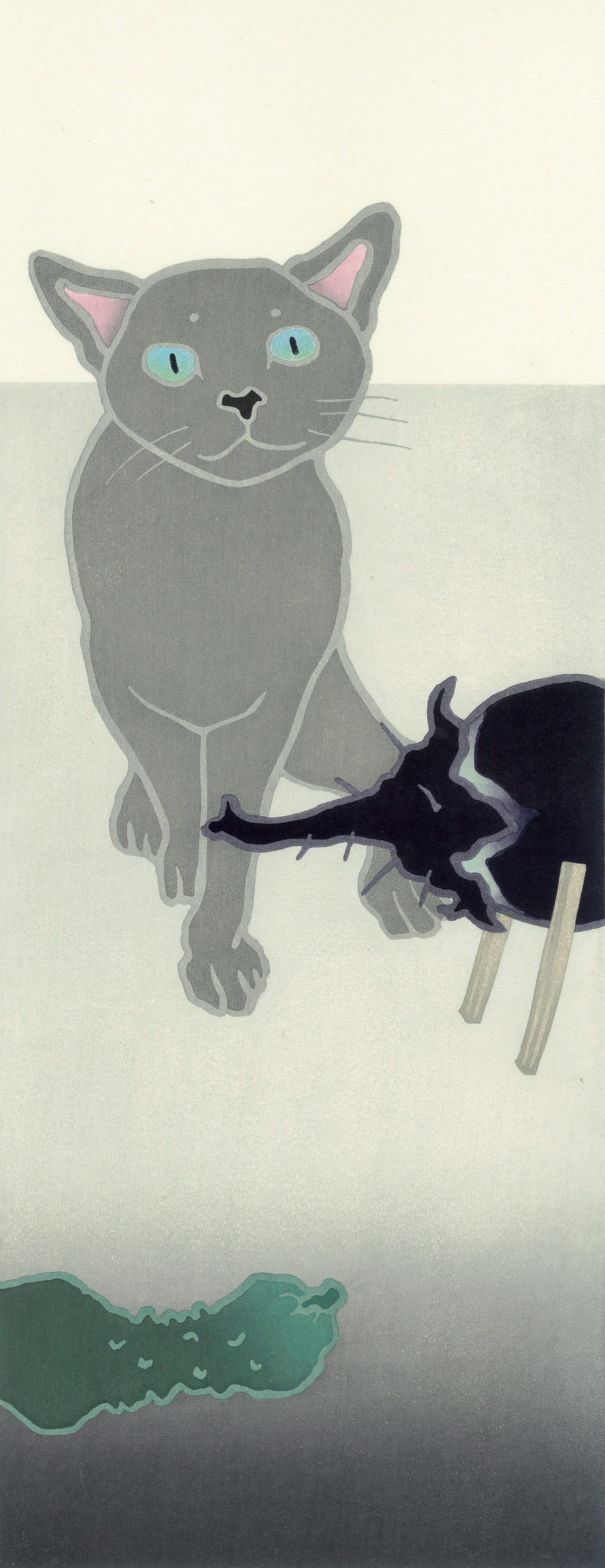 B面の猫 – 葉月(八月)