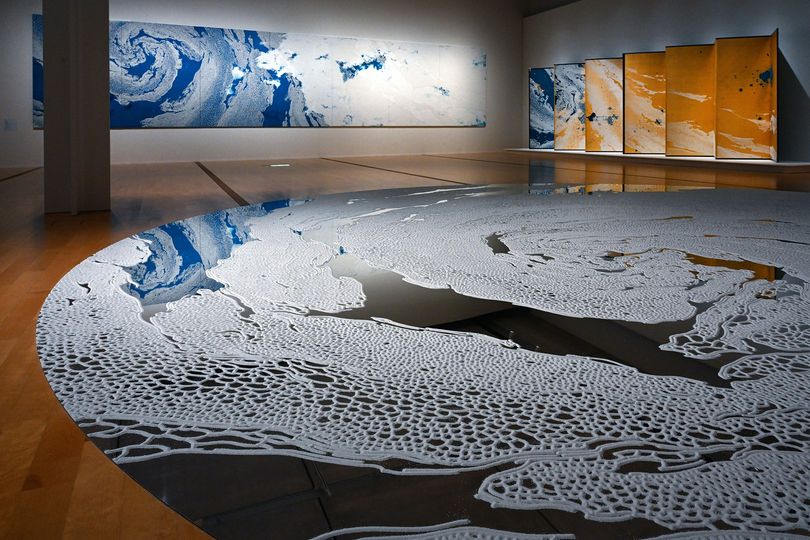 @BAILA　ポーラ美術館「シン･ジャパニーズ･ペインティング – 革新の日本画」 にて展示中の山本基作品が掲載