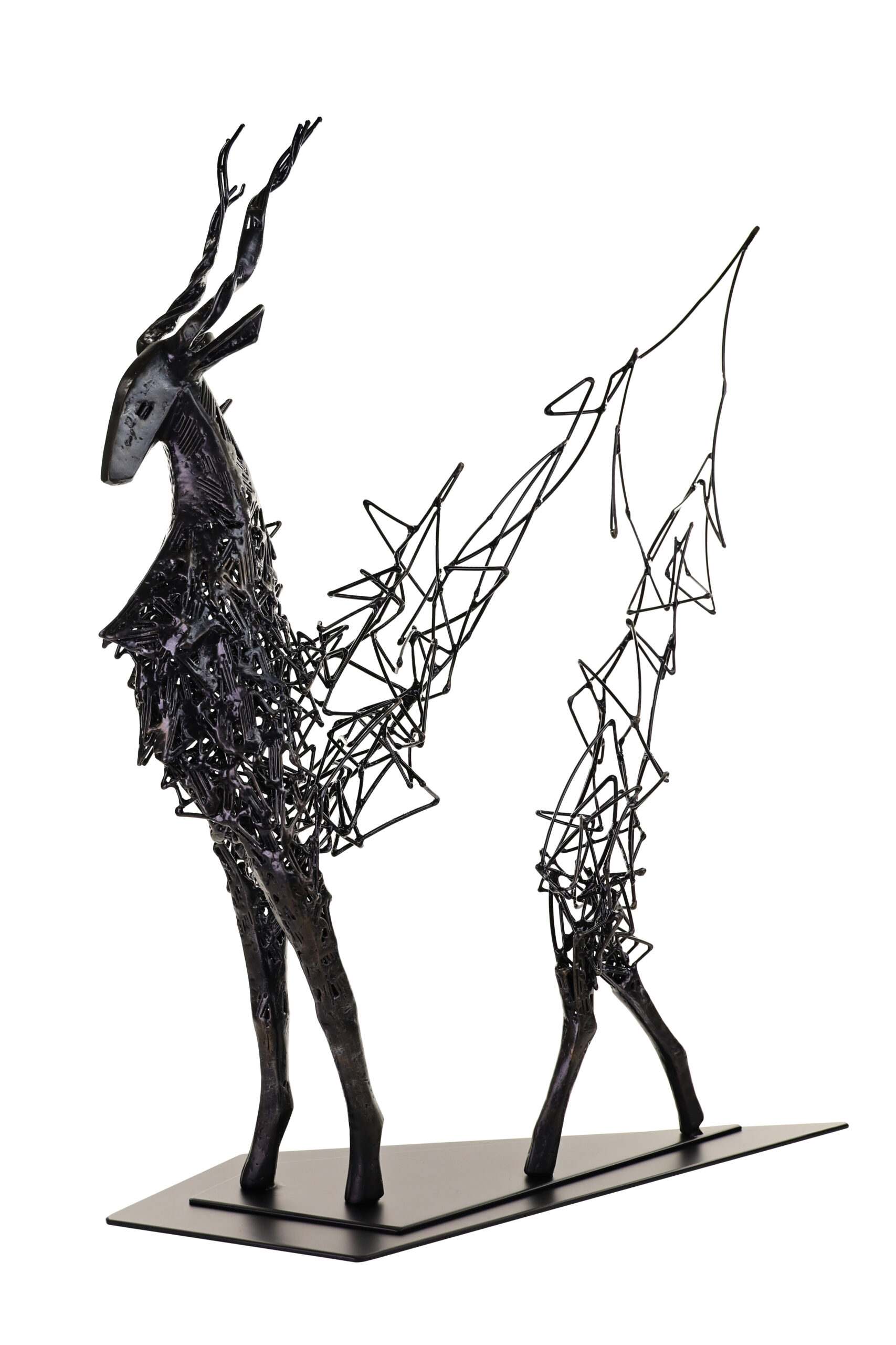 稲葉友宏 ”彗星の記憶 No.15” / iron, urethan, Acrylic