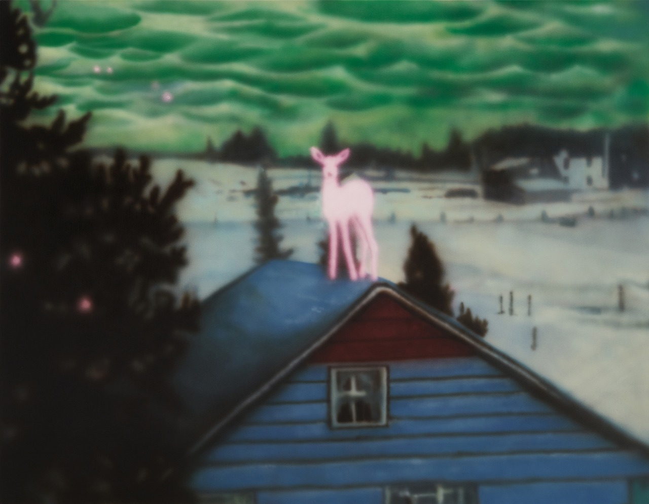 NOH Sangho 「HOLY」, 2024, Acrylic on canvas, 91 x 116.8 cm© NOH Sangho. Courtesy of the Artist and Arario Gallery.