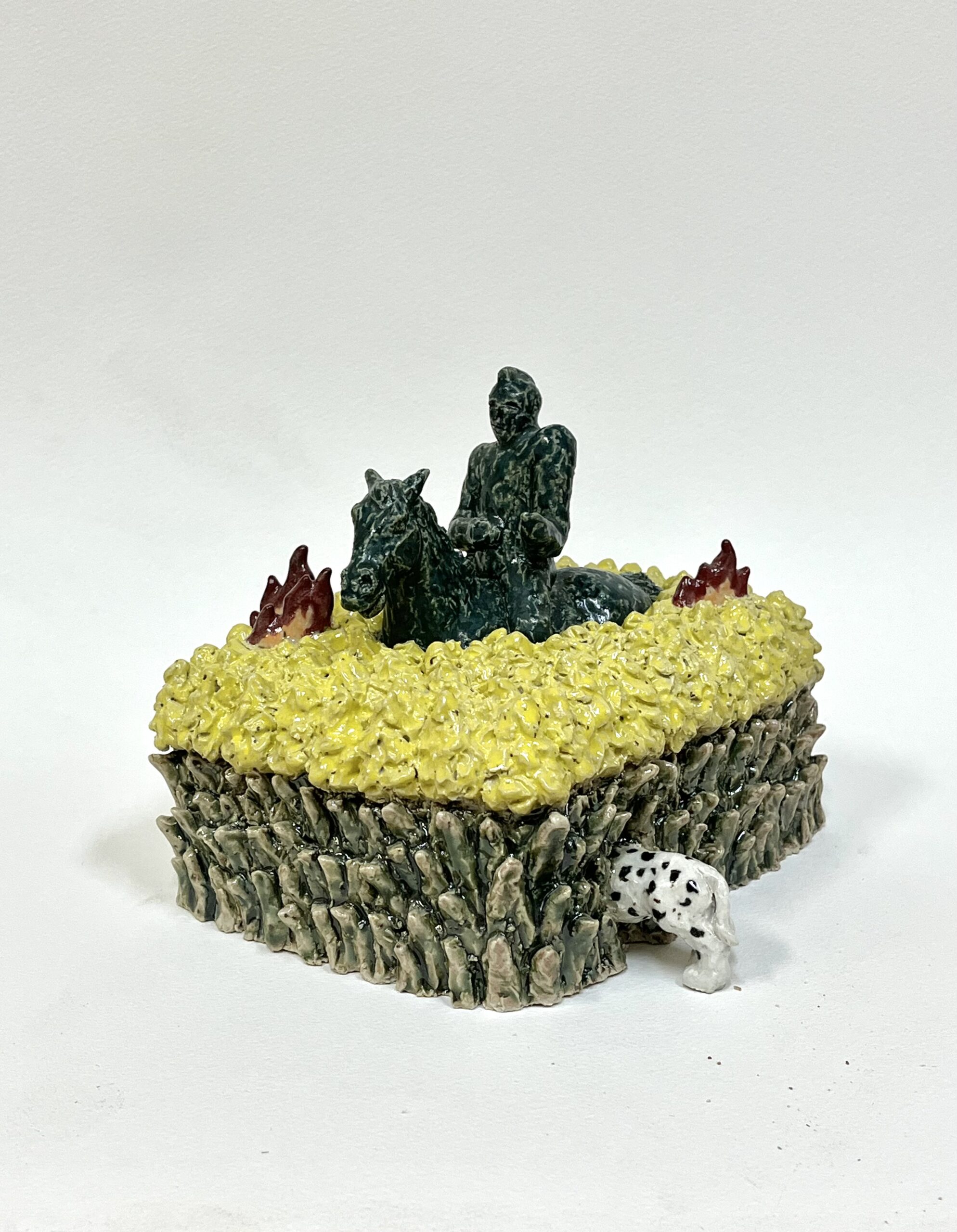 《Danger》h140×w160×d160mm, ceramic, 2025